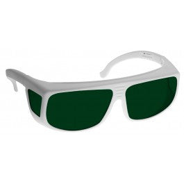 GREEN LENS MIGRAINE RELIEF Eyewear frame 36W WHITE Fit-Over Style MEDIUM SKU 8230256647