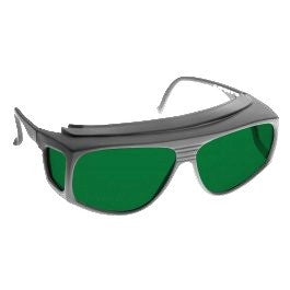 GREEN LENS MIGRAINE RELIEF Eyewear frame 39 BLACK Deep Fit-Over Style EXTRA-LARGE SKU 8230508807