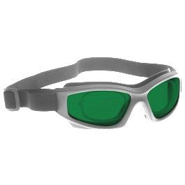 GREEN LENS MIGRAINE RELIEF Eyewear frame 50 BLACK Wrap Around Goggle with PRESCRIPTION INSERT SMALL-LARGE SKU 8230939719