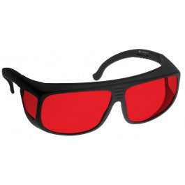 RED LENS Dim Light Melatonin Onset Eyewear frame 38 BLACK Fit-Over Style LARGE SKU 7750542023