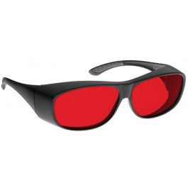 RED LENS Dim Light Melatonin Onset Eyewear frame 51 BLACK Fit-Over Style MEDIUM SKU 7751502471